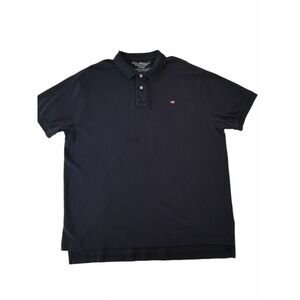 Vintage Polo Jeans Co Ralph Lauren Polo Short Sleeve‎ Casual Shirt Size XL Navy